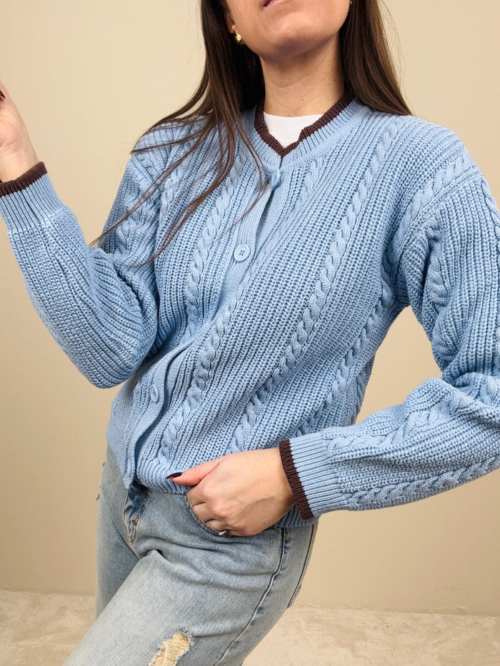 Golfino a trecce (più colori)