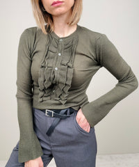 Maglioncino sottile a costine (più colori)