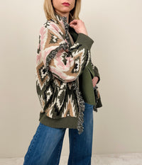 Cardigan rombi all over (più colori)