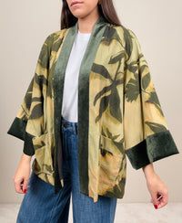 Kimono sui toni del verde