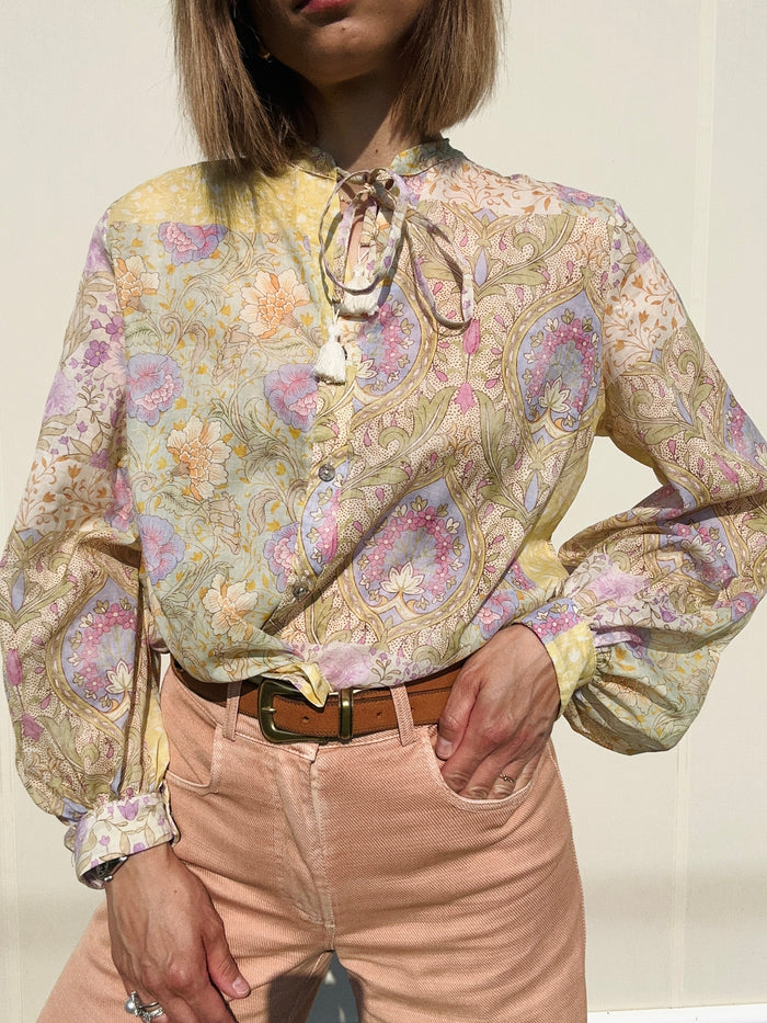 Camicia multicolor