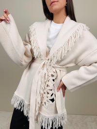 Cardigan con inserto (più colori)