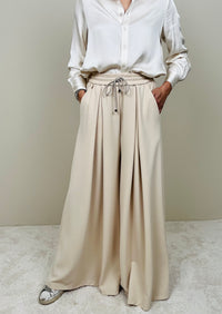 Pantalone ampio burro