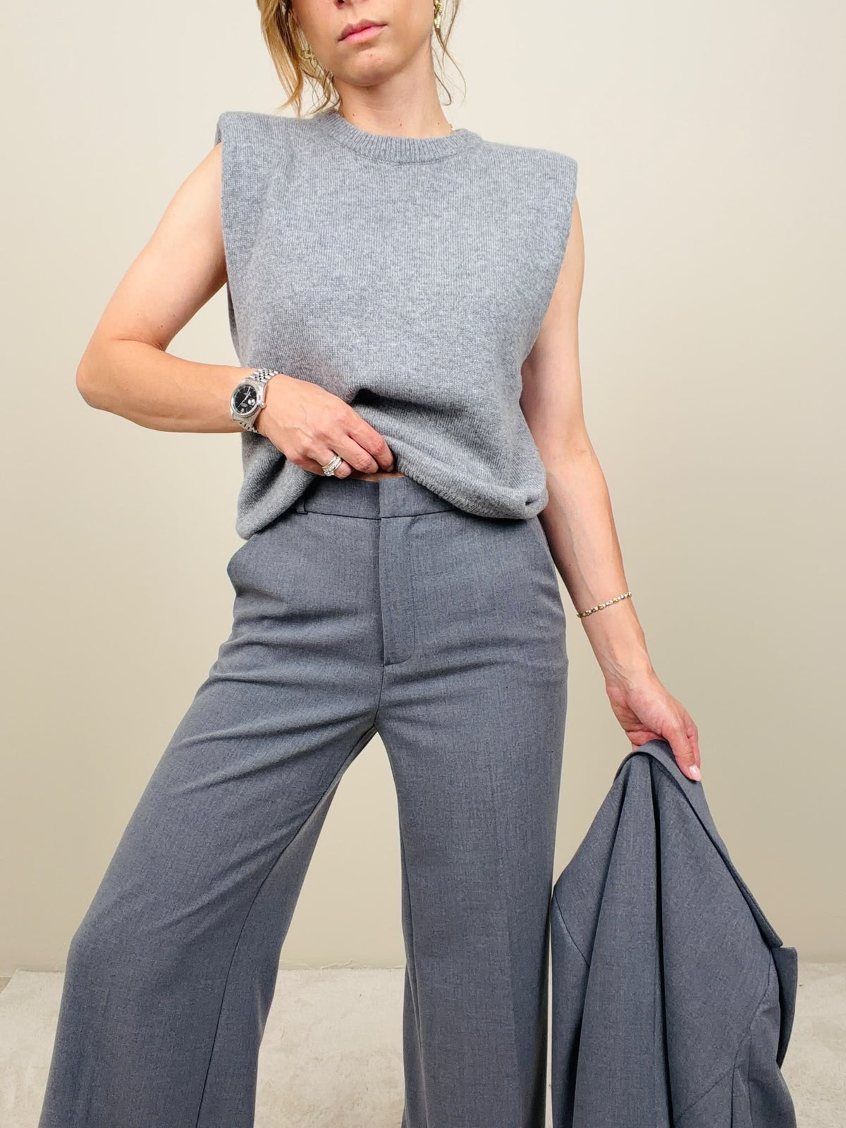 Pantalone a palazzo fumo