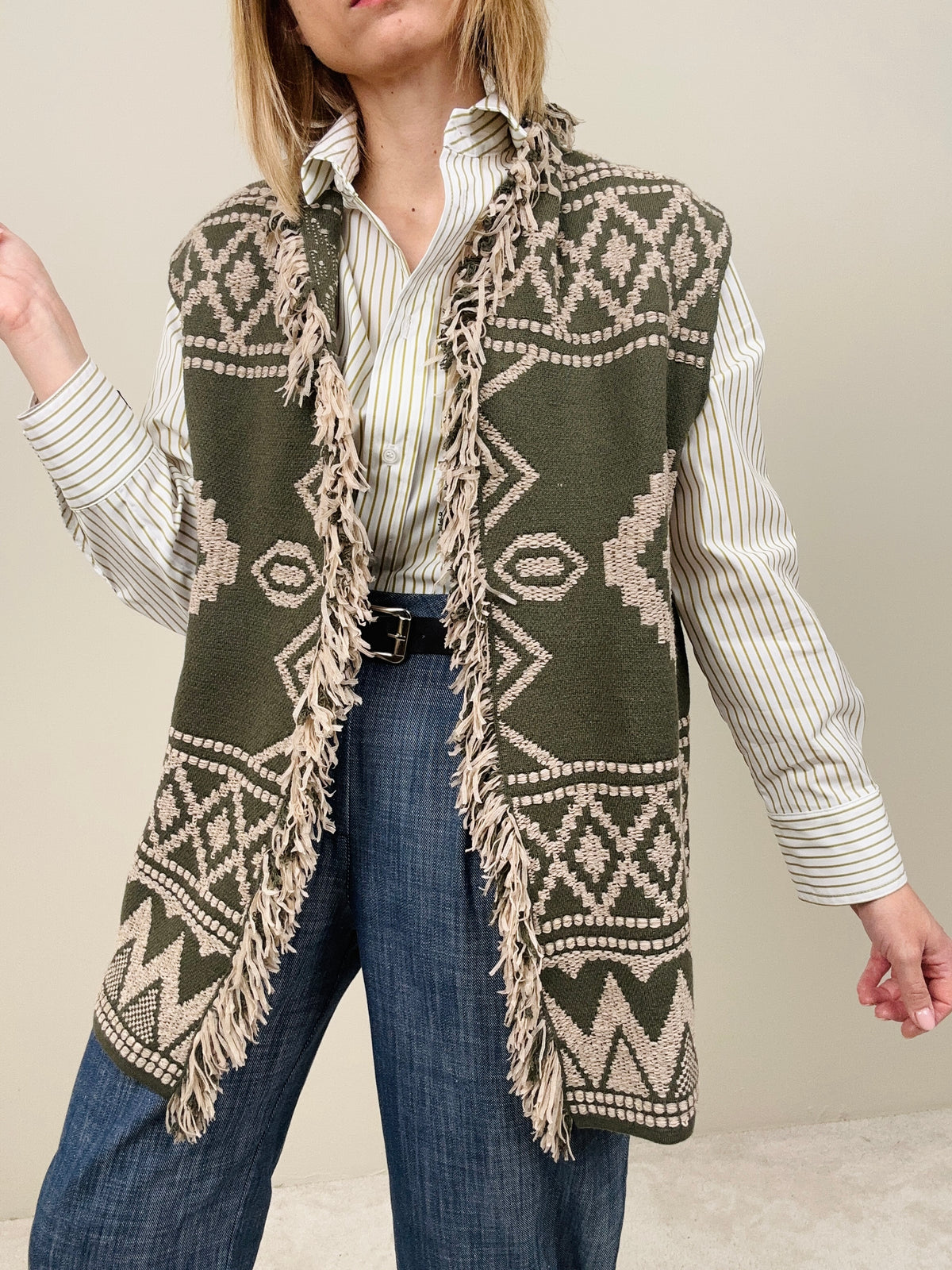 Gilet in maglia Maya (più colori)