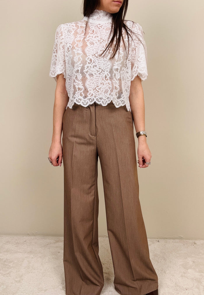 Pantalone palazzo mandorla