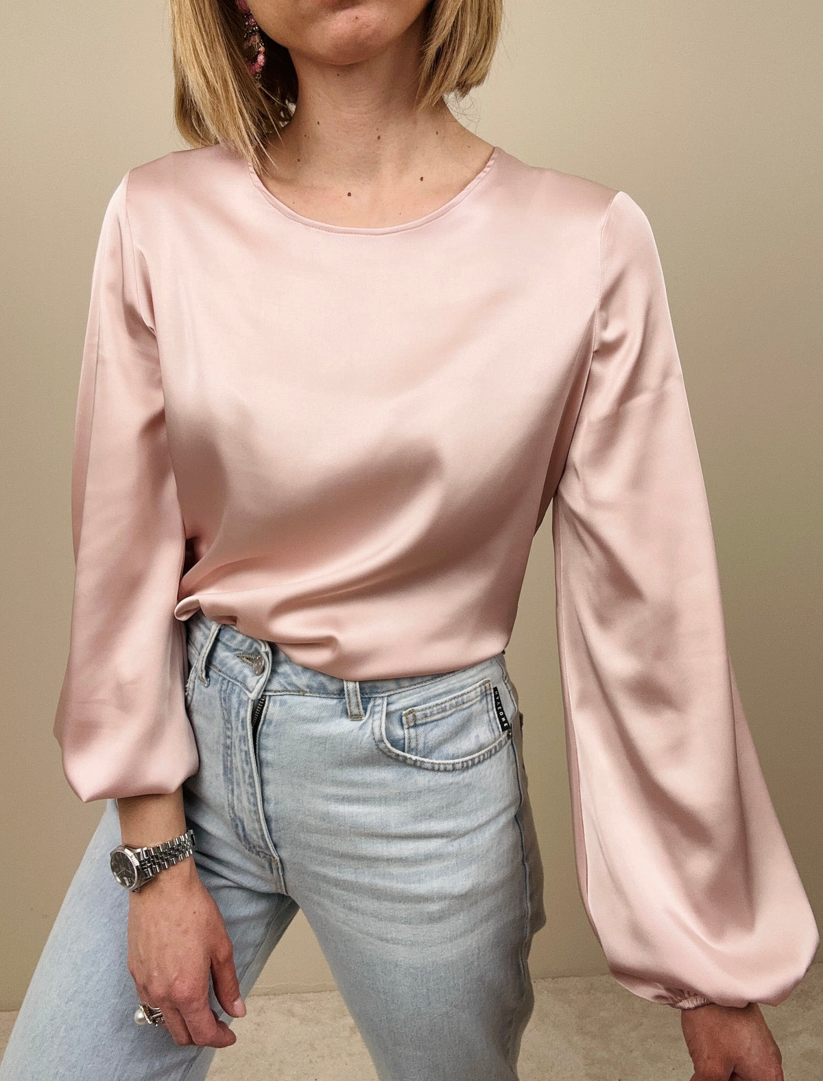 Camicia rosa baby