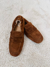 Mocassino con elastico dietro