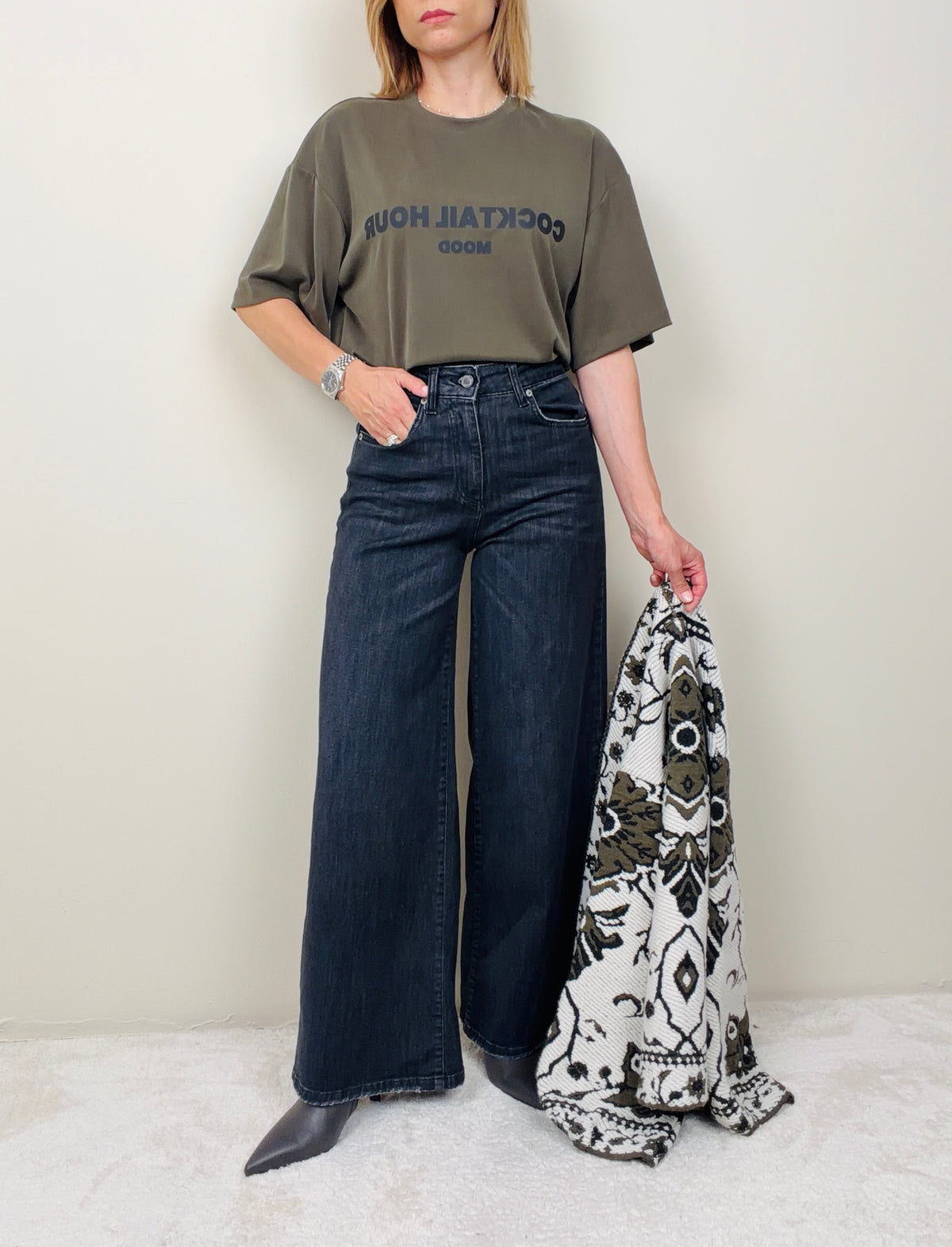 Jeans grigio scuro