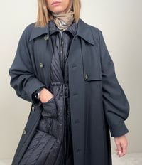 Trench coat con piumino