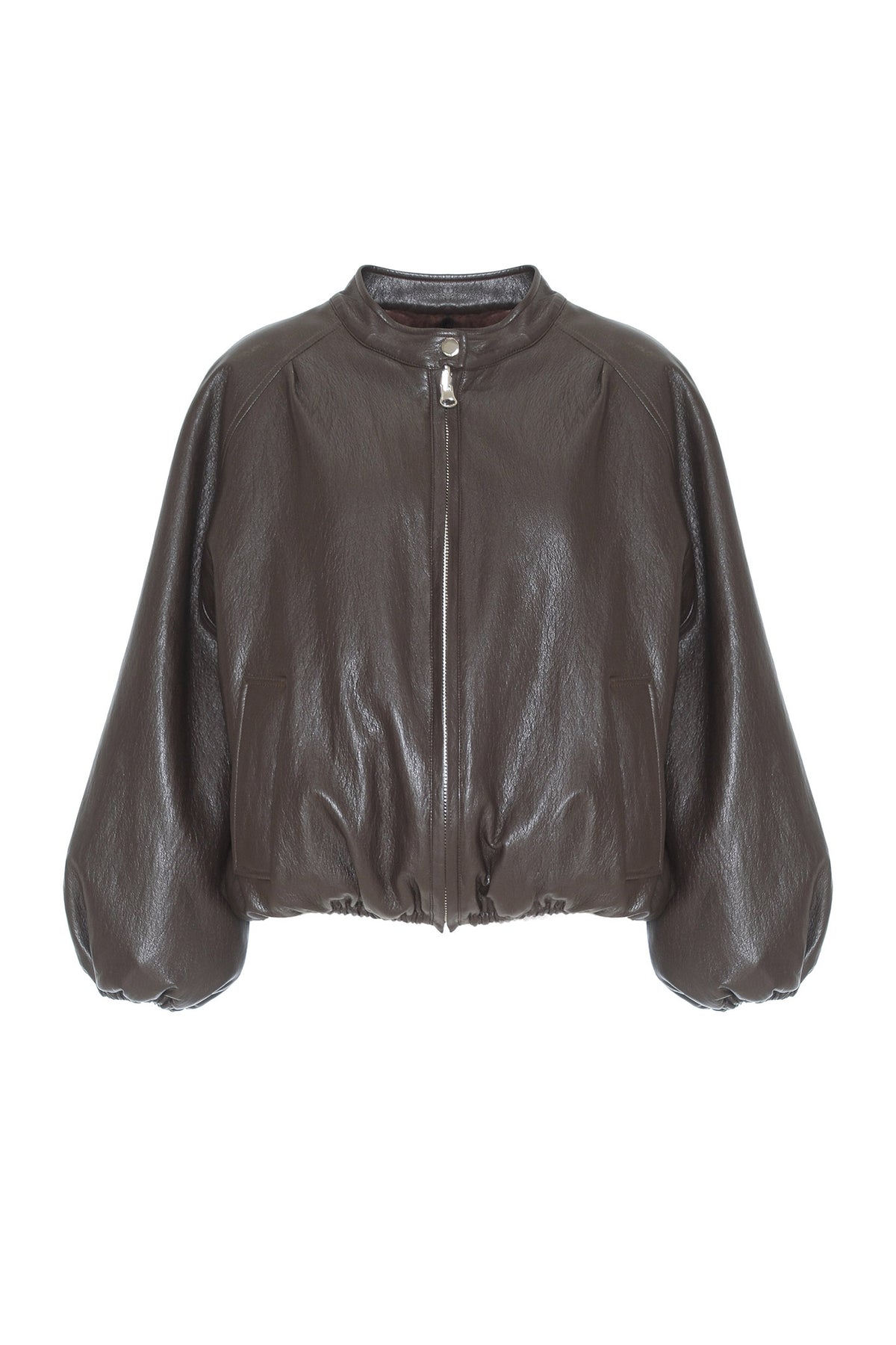 Giacca double-face ecopelle/ecofur