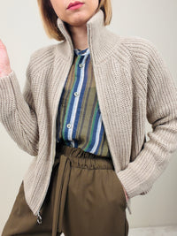 Maglione con zip lunga (più colori)