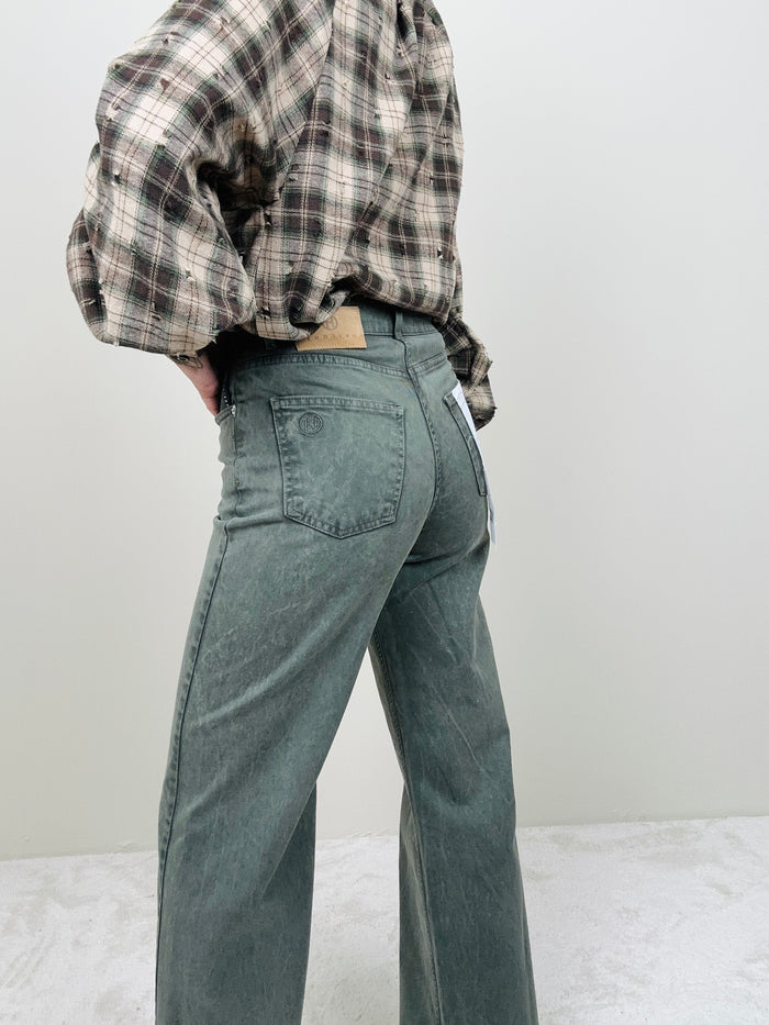 Jeans London verde