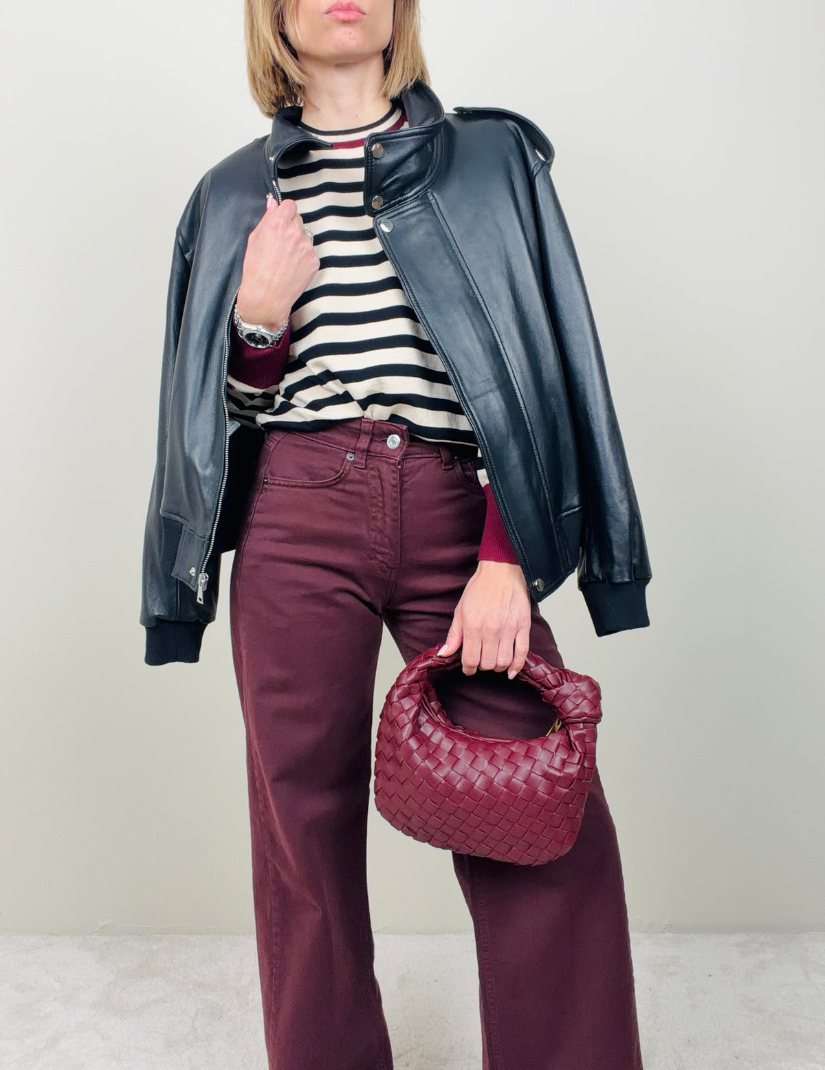 Giubbino in vera pelle