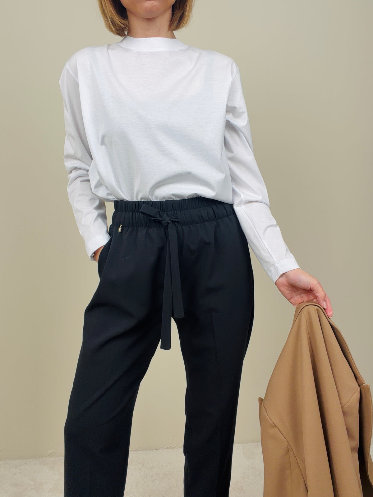 Pantalone jogging nero