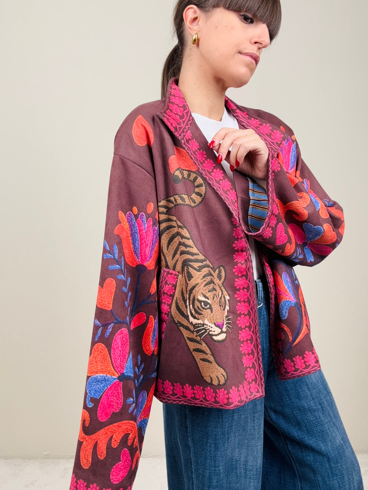 Giacca Nomad con tigre