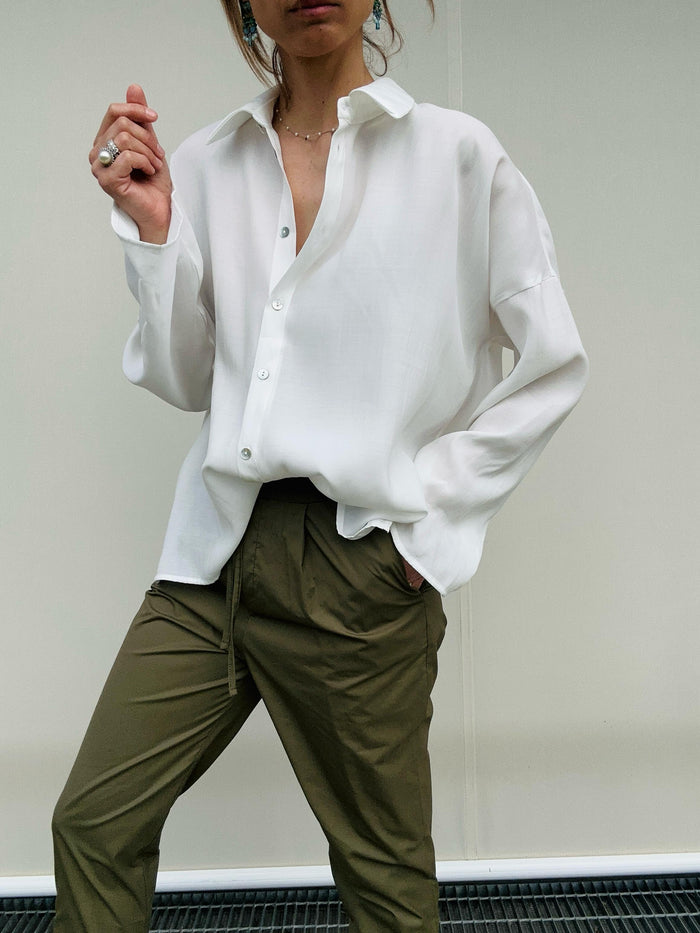 Camicia fluida con bandana