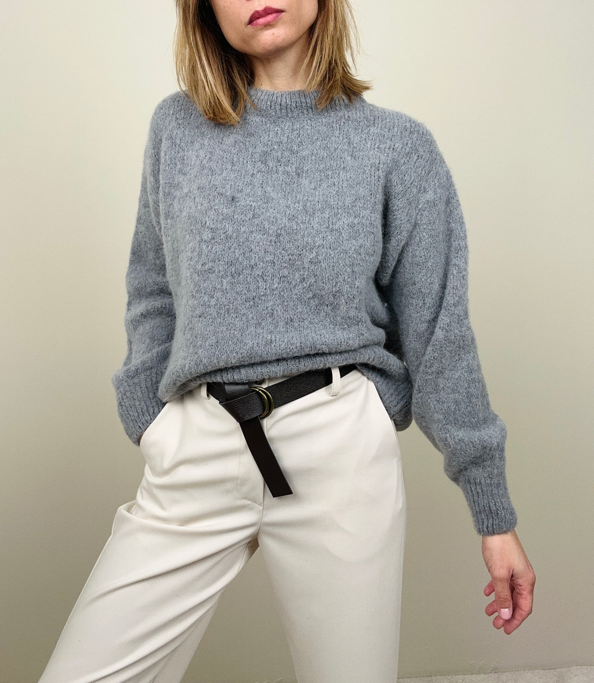 Maglione baby alpaca (più colori)