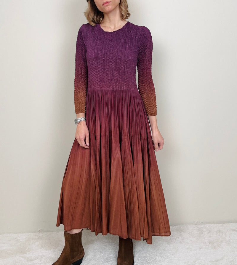 Abito lungo degradè