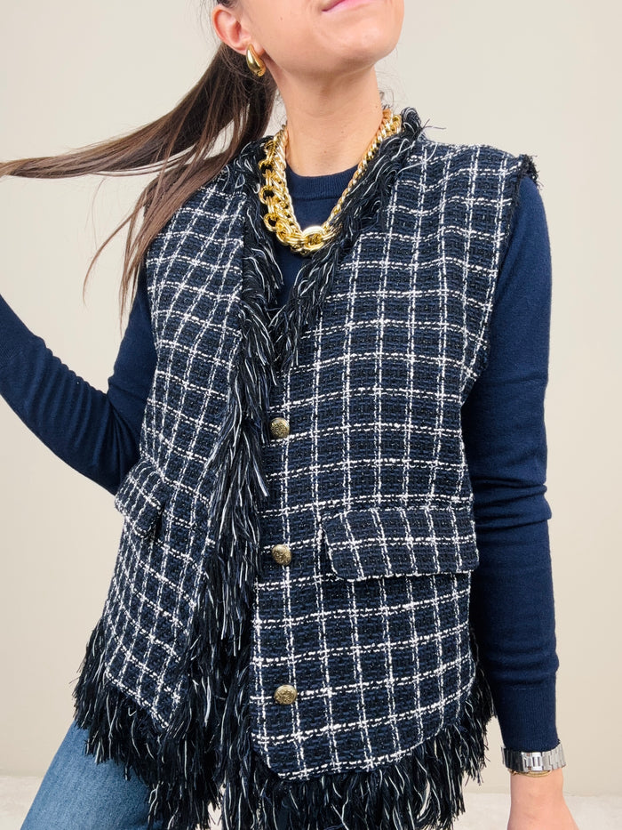 Gilet Paris blu