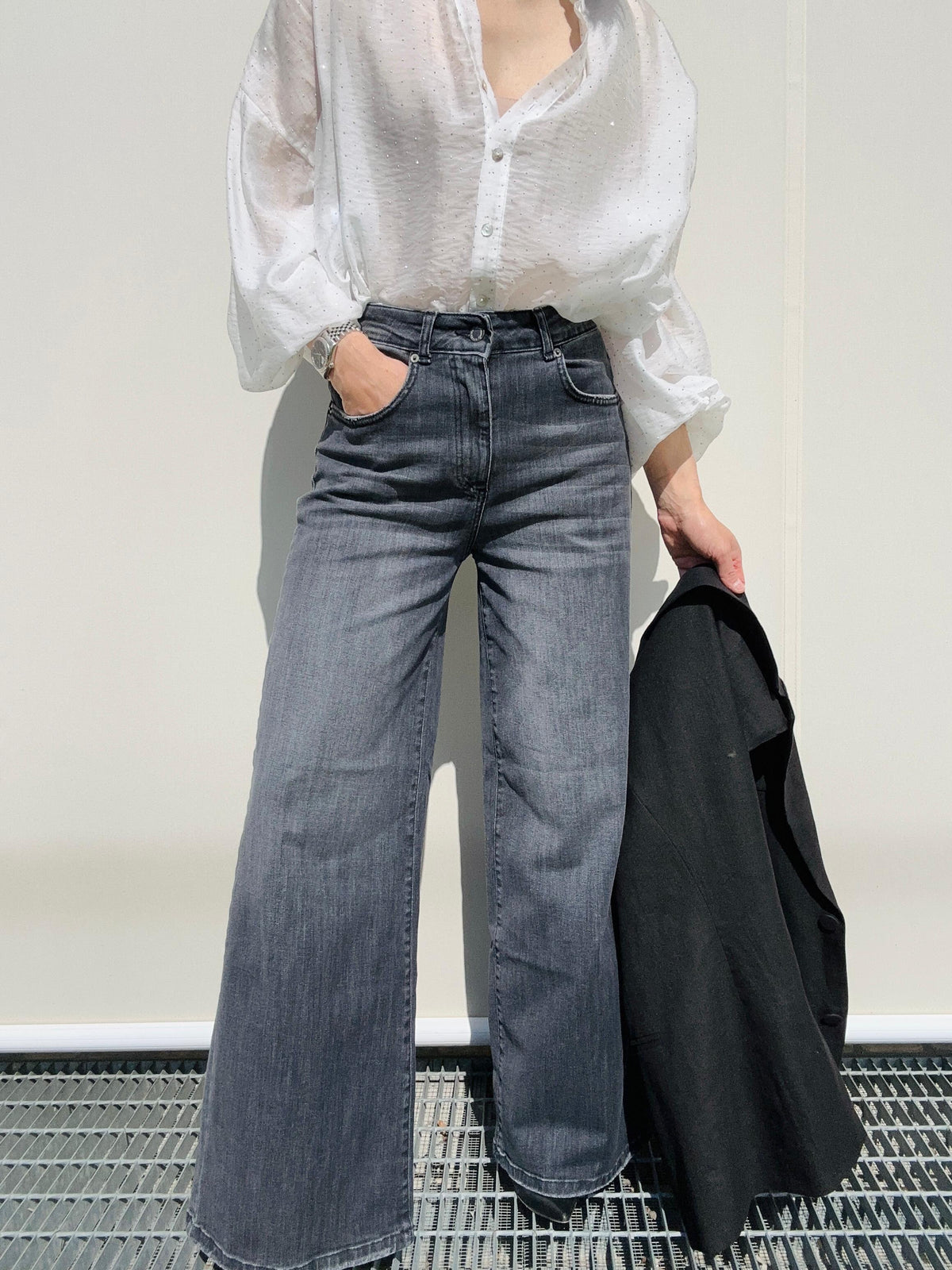 Jeans antracite Souvenir