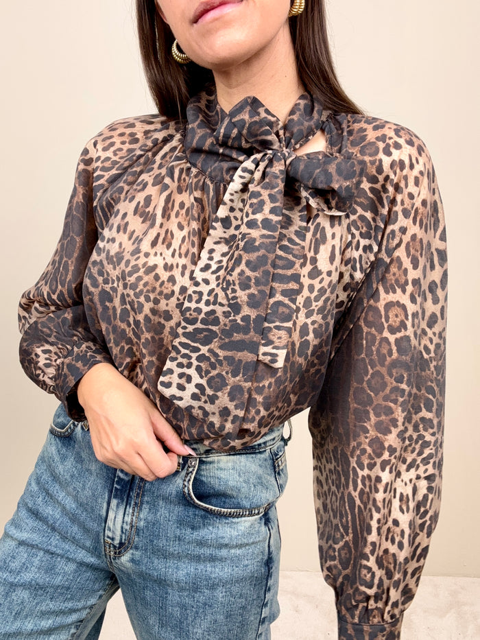 Camicia leopardata