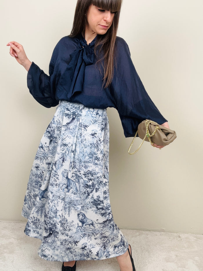 Gonna toilette de jouy