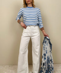 Jeans gamba larga (più colori)