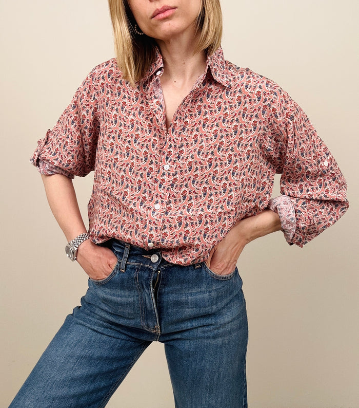 Camicia con fiorellini