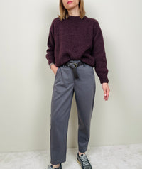 Pantalone basic grigio