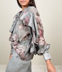 Camicia fantasia polvere
