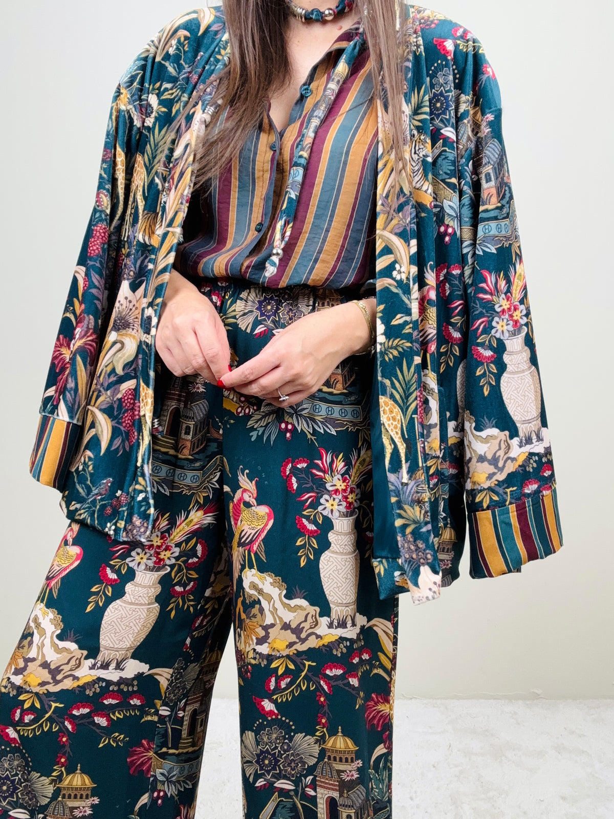 Pantalone Nomad ottanio