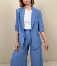 Giacca completo celeste