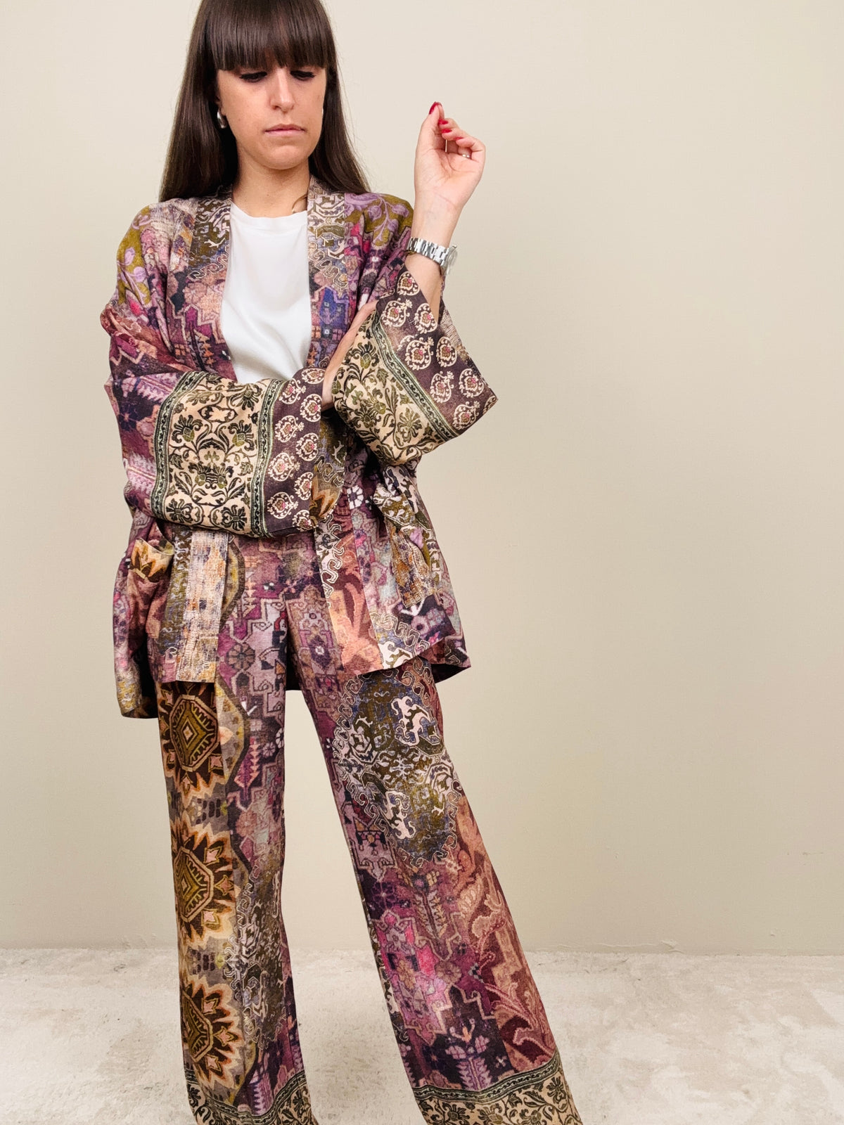 Pantalone in fantasia autumn