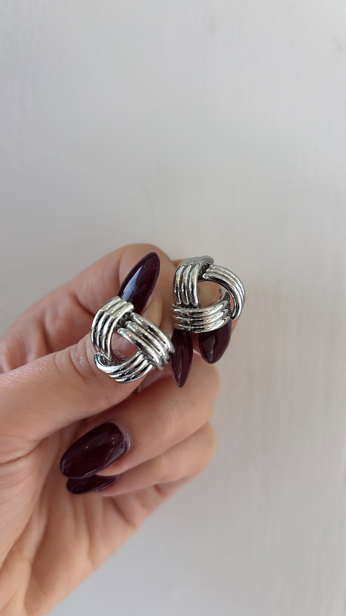 Orecchini intreccio (più colori)