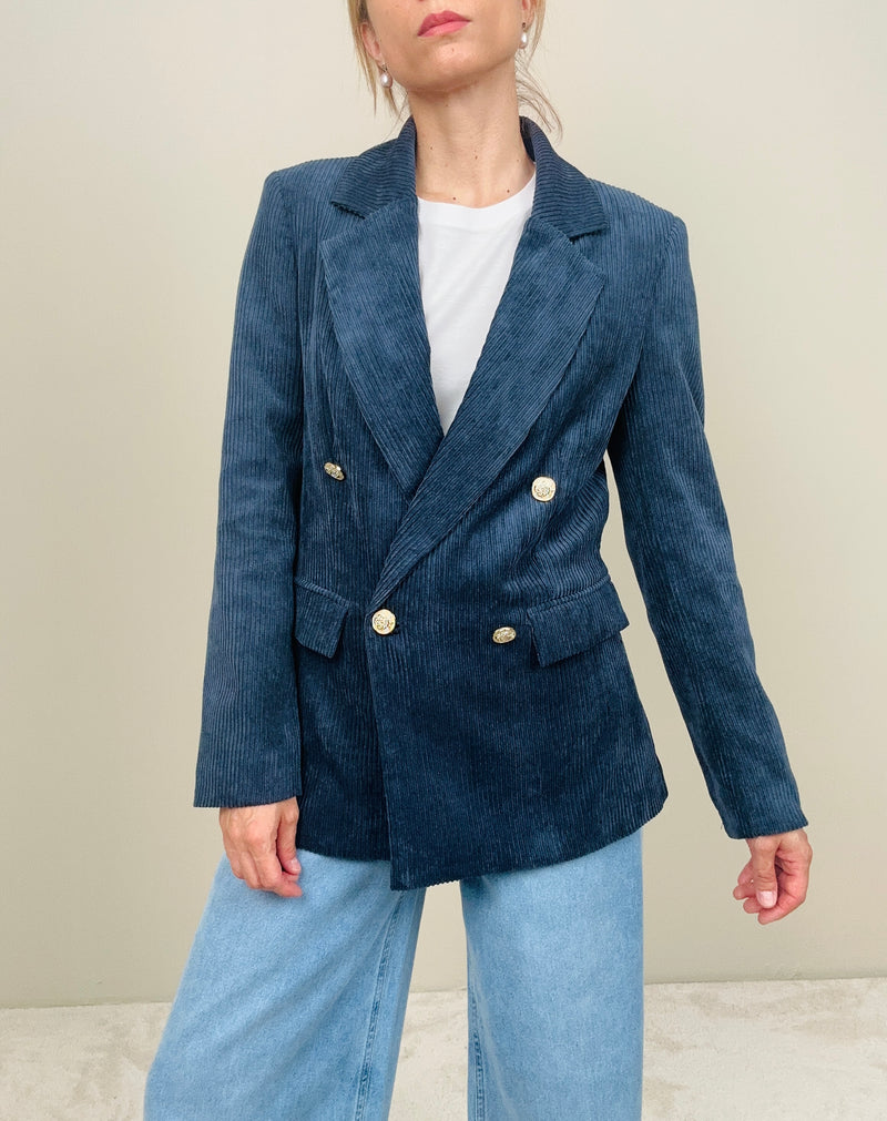 Blazer in velluto