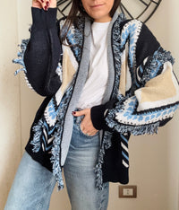 Cardigan rombi (più colori)