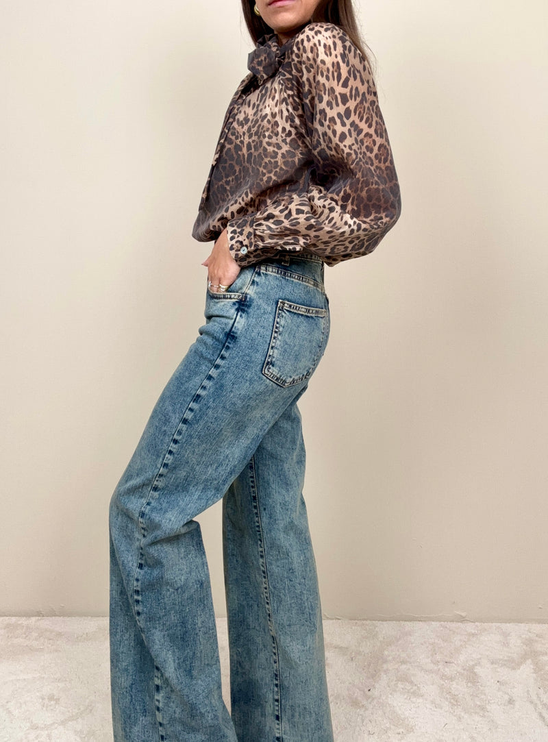 Jeans gamba dritta