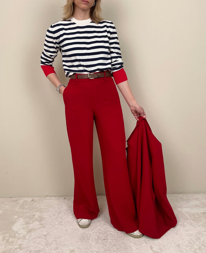 Pantalone completo rosso
