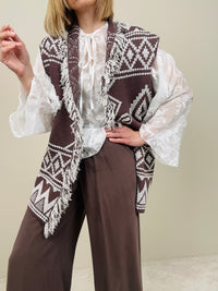 Gilet in maglia Maya (più colori)
