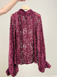 Camicia in pizzo (più colori)