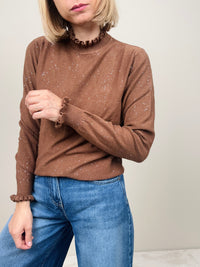 Sottogiacca ruches lurex