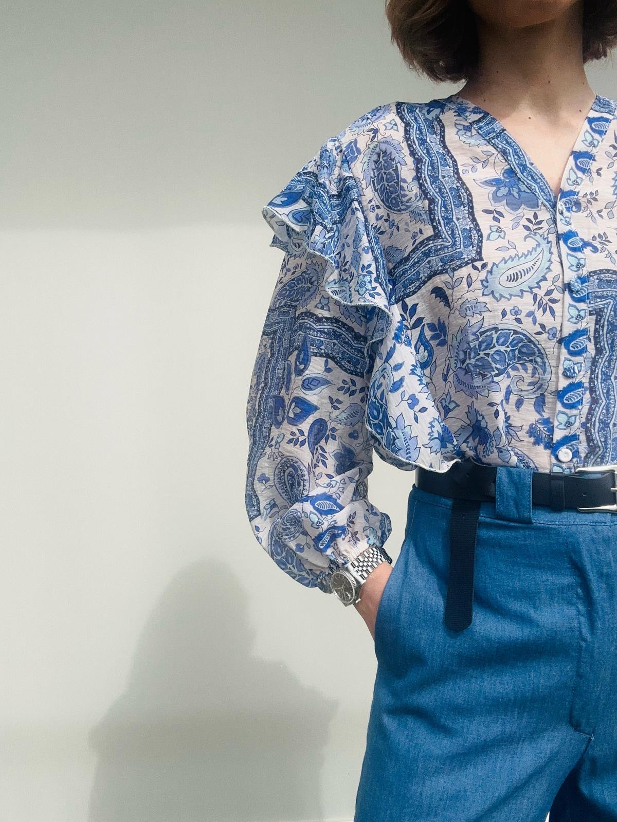 Camicia maiolica