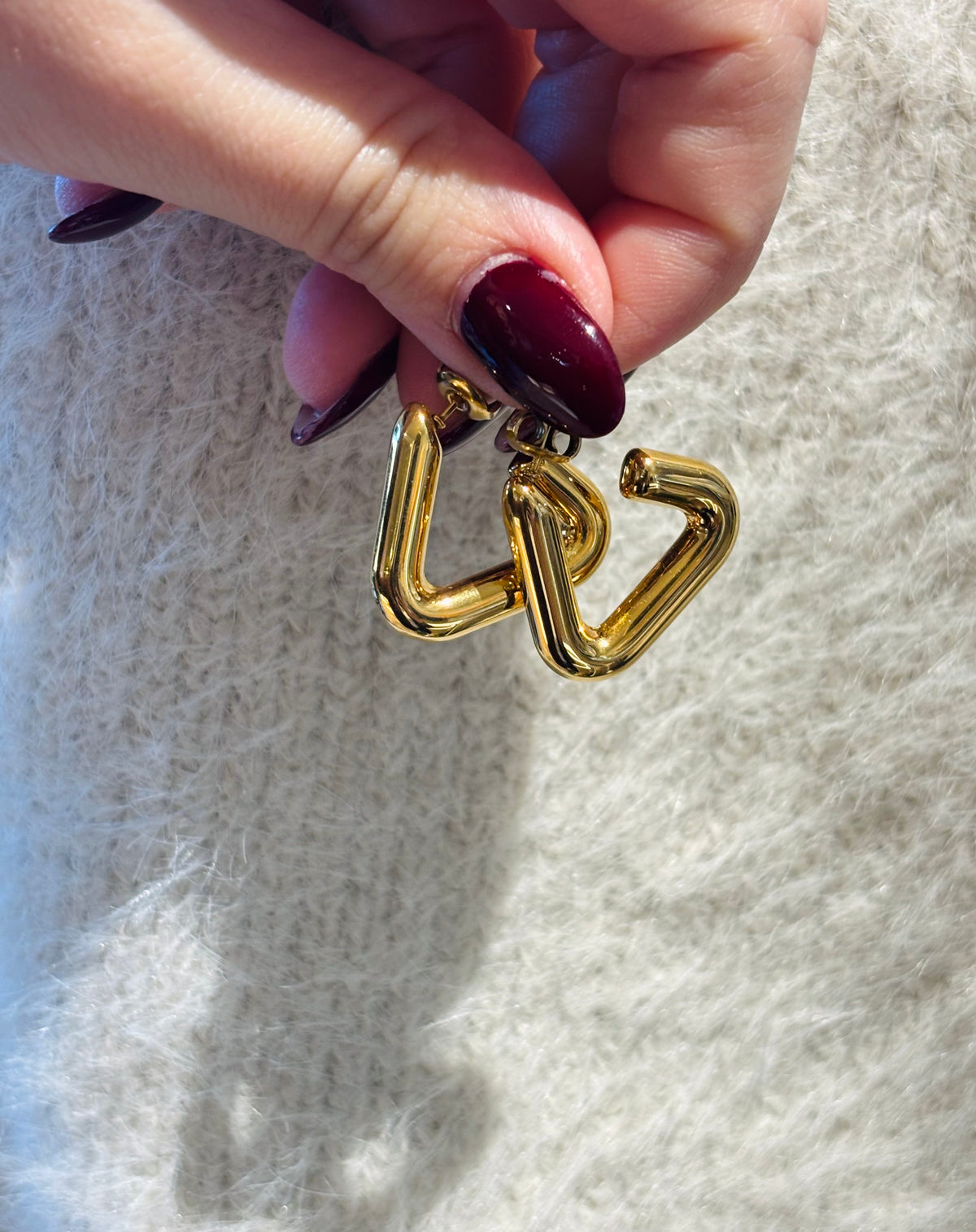 Orecchini triangolo (più colori)