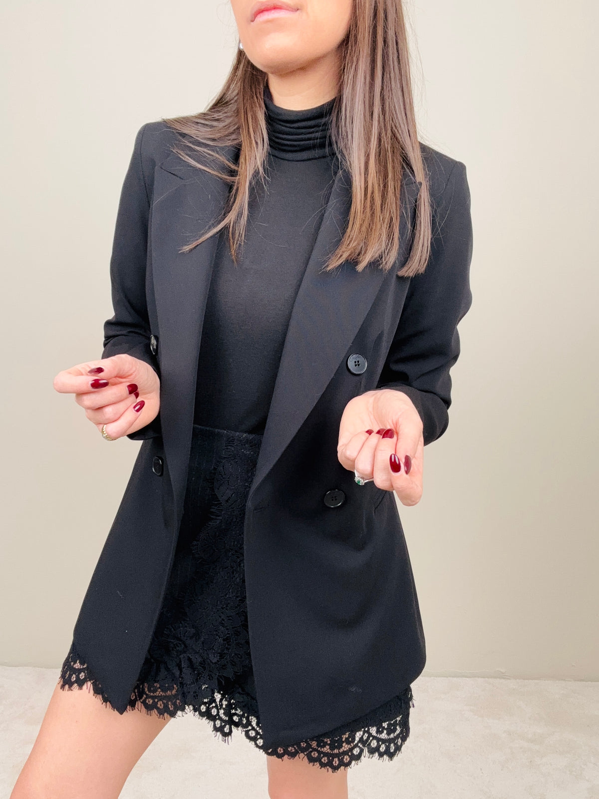 Giacca iconica nera SoAllure