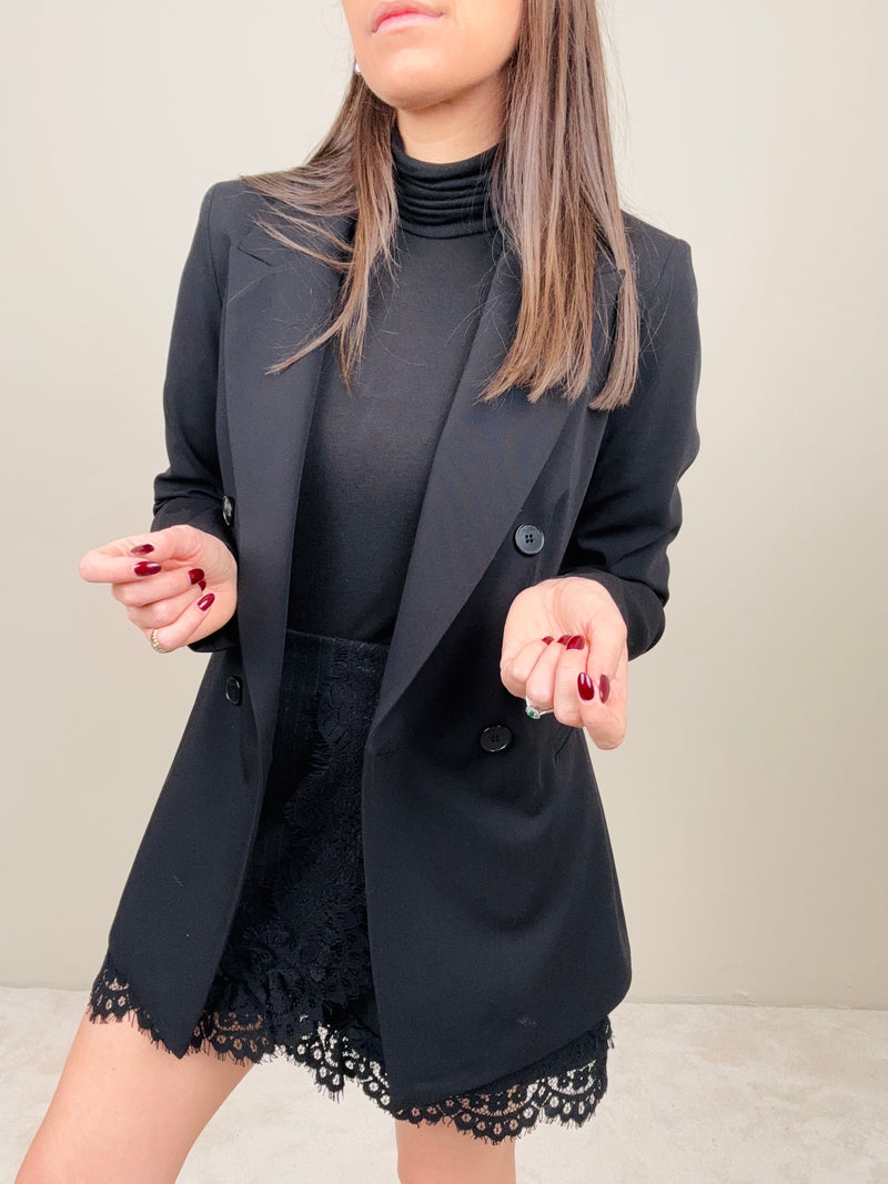 Giacca iconica nera SoAllure