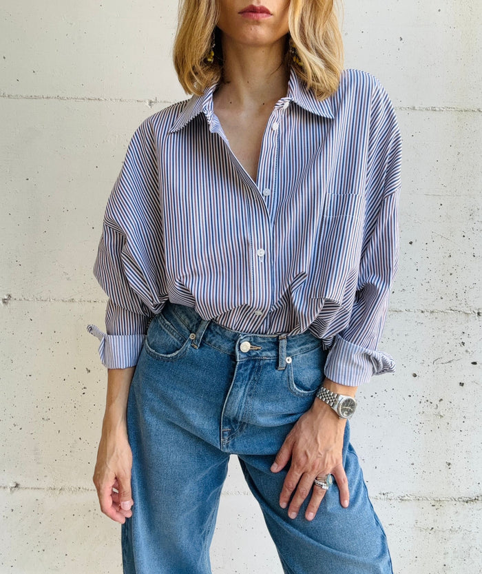 Camicia over mille righe