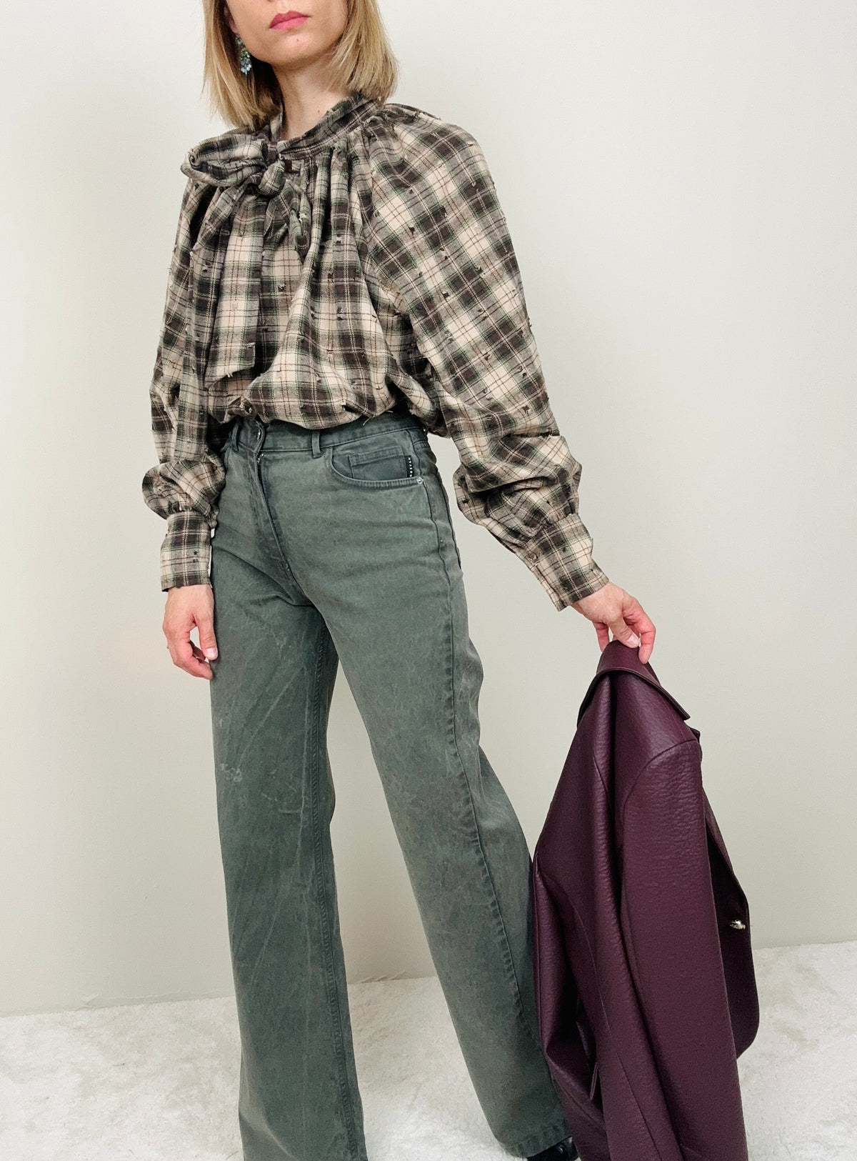 Jeans London verde