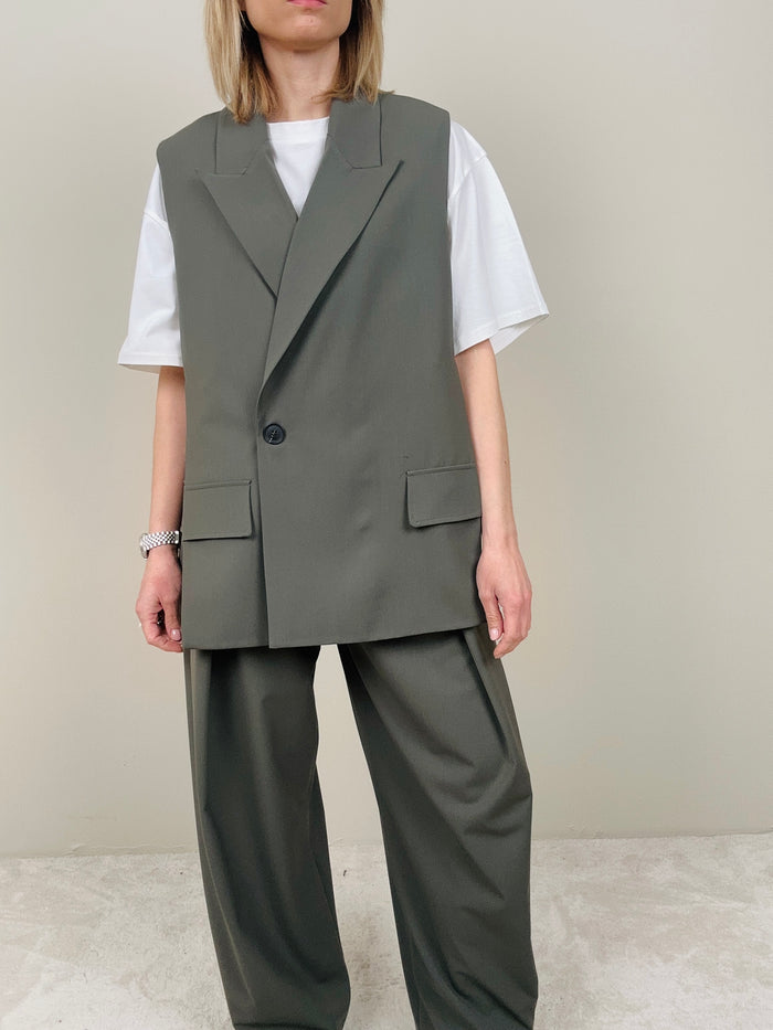 Gilet doppiopetto over (più colori)