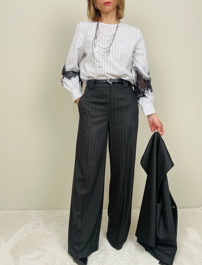 Pantalone gessato